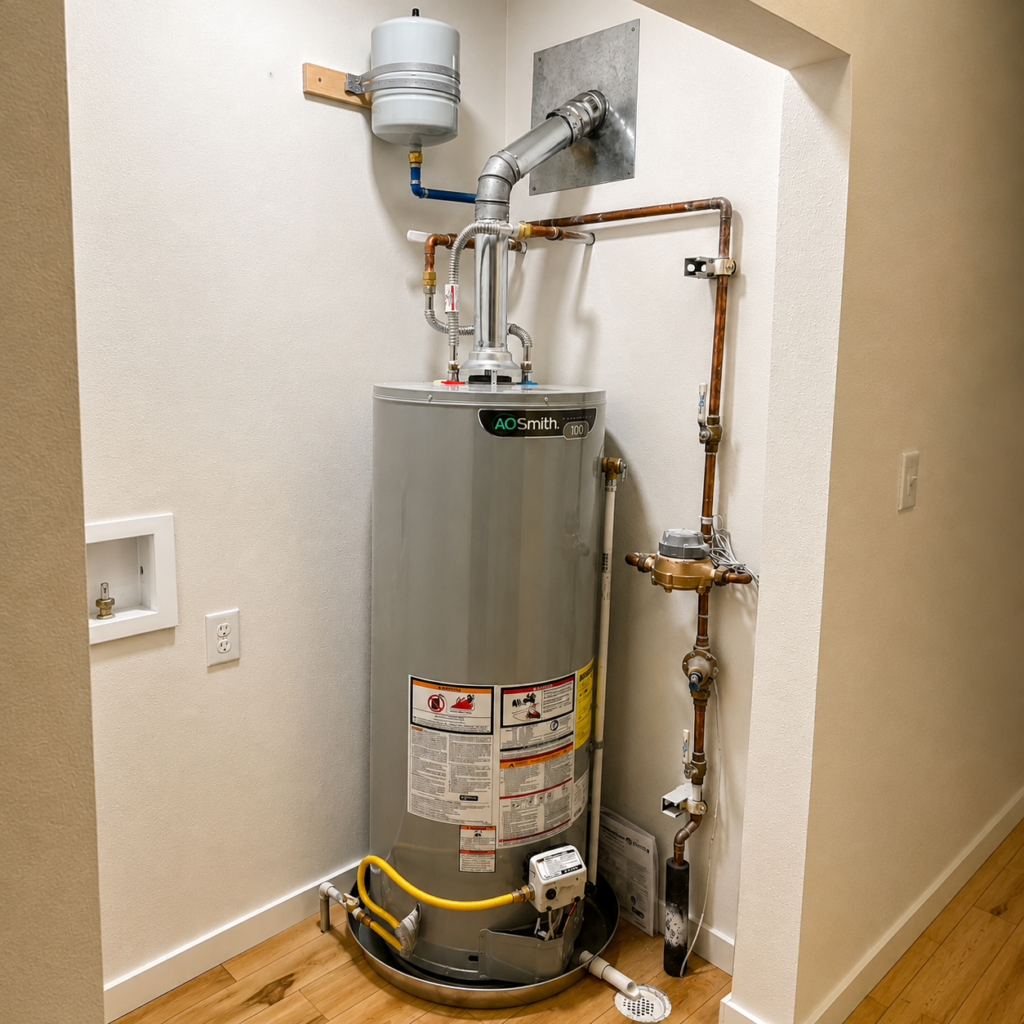 Water heater installation in Colorado Springs